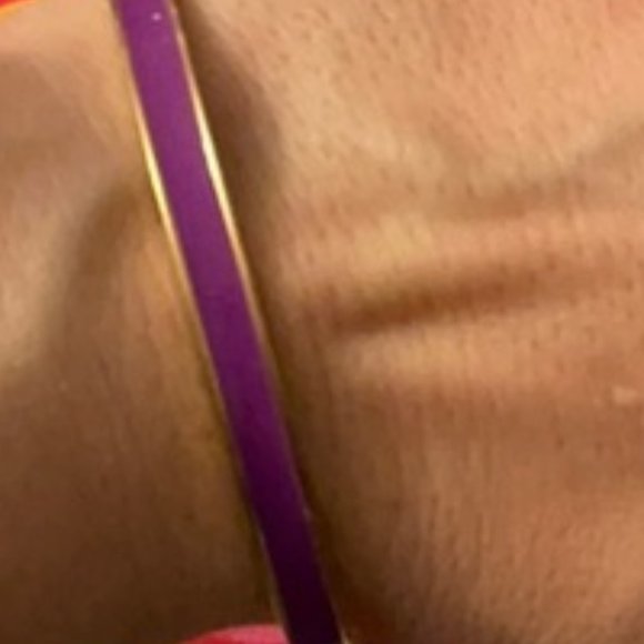 Kate Spade 'Lay in Lavender' Thin Enamel Bangle - Picture 2 of 3